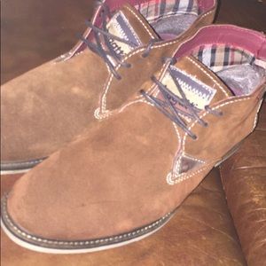 Buggatti brown suede casual shoes